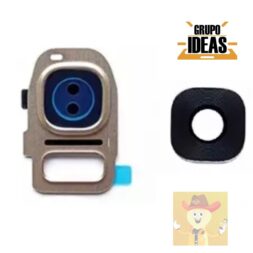 Lente De Cámara Samsung S7 Edge Con Marco