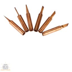 Set de Puntas de Cautín de Cobre Doradas x5