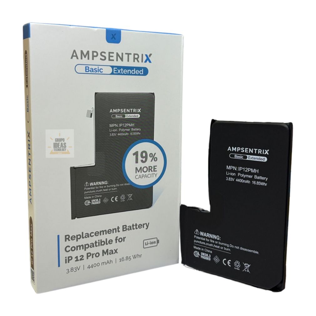 BATERIAS AMPSENTRIX 12 PRO MAX CON FLEX - ideastechnology.co BATERIAS AMPSENTRIX 12 PRO MAX CON FLEX