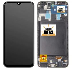 PANTALLA SAMSUNG A20 OLED CON MARCO SVC
