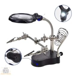 Tercer Brazo con Doble Lupa y Luz