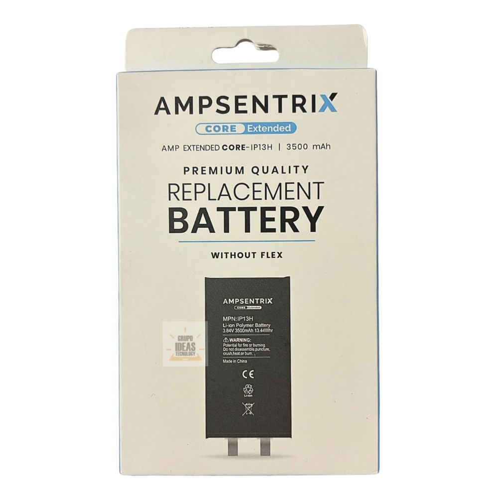 Bateria Iphone 13 Ampsentrix sin Flex - ideastechnology.co Bateria Iphone 13 Ampsentrix sin Flex
