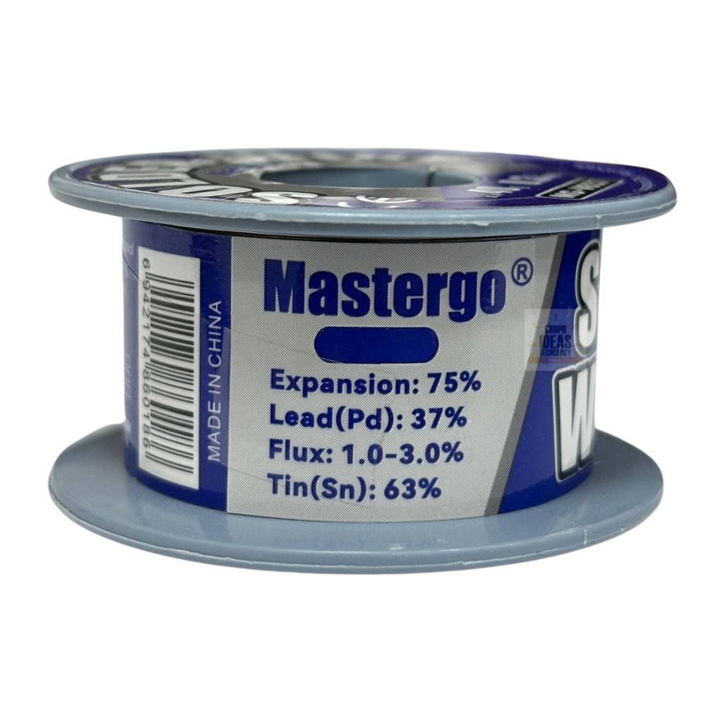 Estaño Rollo Mastergo 0.3mm 40gr - ideastechnology.co Estaño Rollo Mastergo 0.3mm 40gr