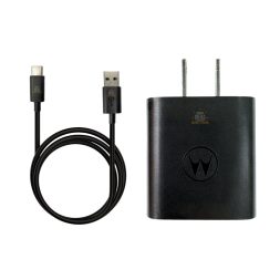 Cargador Motorola 10w Usb-c Original Incluye Cable